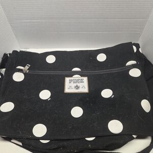 Victoria Secret Pink Black Tote Bag